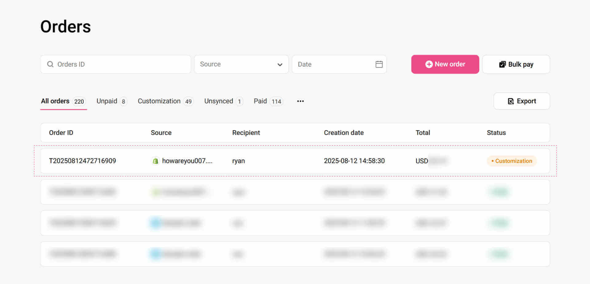 Automated Order and Design Sync to PODpartner