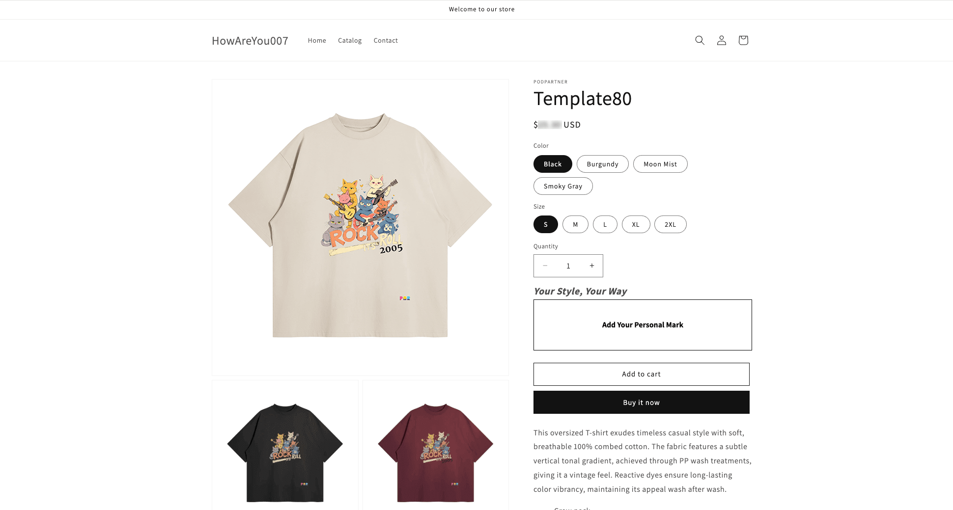 View the Cutomizable Product in Your Storefront