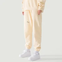 380GSM Unisex Heavyweight Brushed Fleece Sweatpants - thumbnail image 3