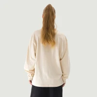 240GSM Unisex Crew Neck Loose Long Sleeve - thumbnail image 2