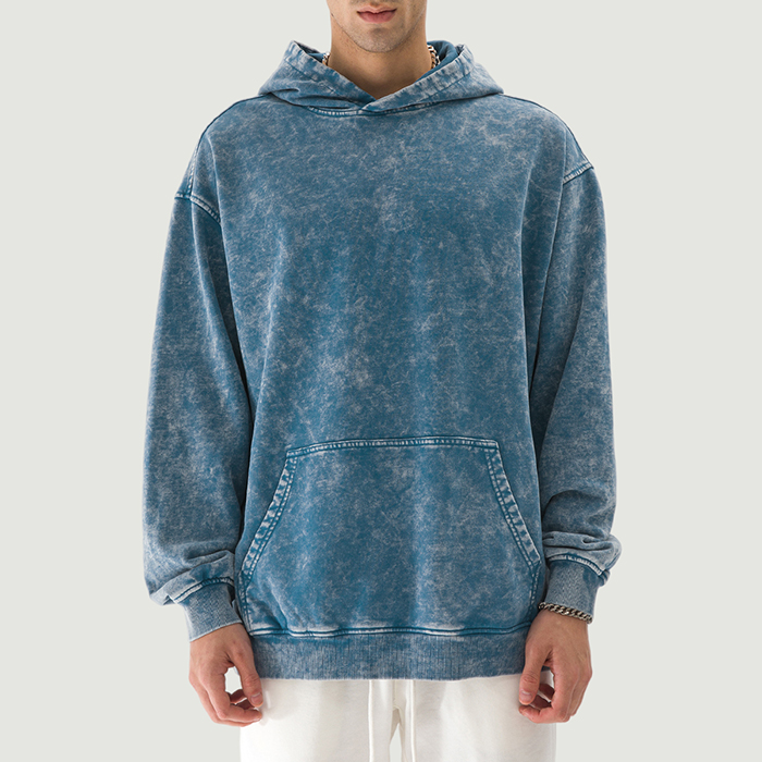 440GSM Unisex Super Heavyweight Oversized Faded Hoodie