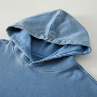 440GSM Unisex Super Heavyweight Oversized Faded Hoodie - thumbnail image 5