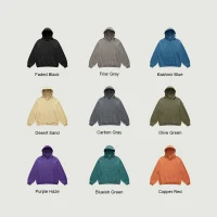 440GSM Unisex Super Heavyweight Oversized Retro Hoodie - thumbnail image 4