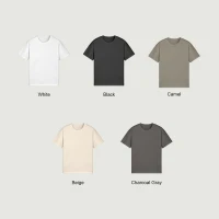 240GSM Unisex Oversized T-shirt - thumbnail image 3
