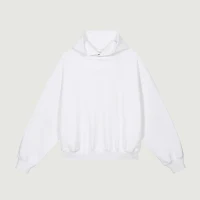 420GSM Unisex Snap Collar Hoodie - thumbnail image 1