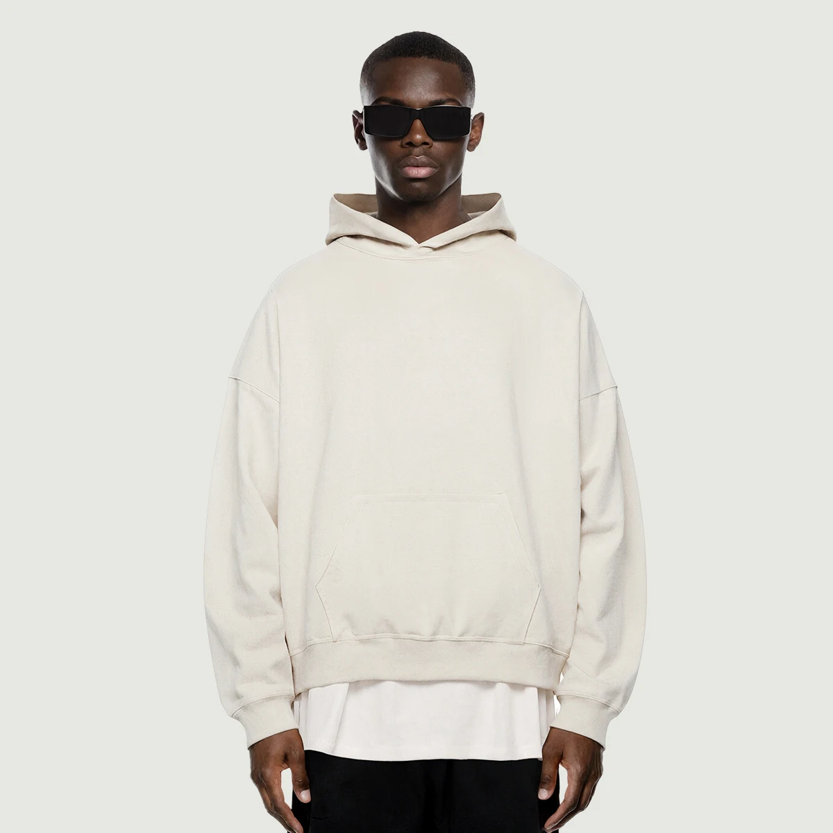 380GSM Unisex Boxy Sun Faded Hoodie - main image