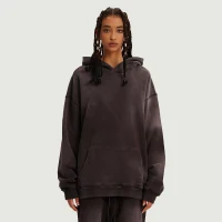 400GSM Unisex Super Heavyweight Sun Faded Hoodie - thumbnail image 1