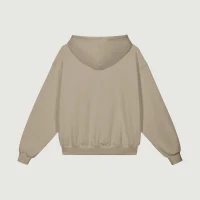 380GSM Unisex Fleece-lined Relaxed Fit Hoodie - thumbnail image 2