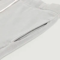 360GSM Unisex Clipped Corner Washed Sweat Shorts - thumbnail image 7