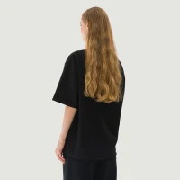 260GSM Unisex Raw Hem T-shirt - thumbnail image 2