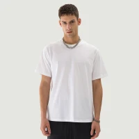 220GSM Unisex Regular Fit Crew Neck T-shirt - thumbnail image 1