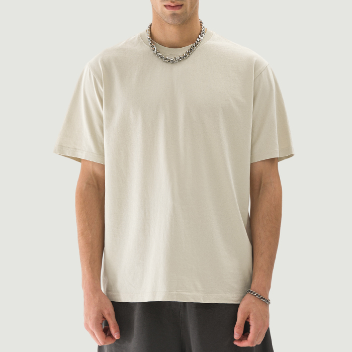 240GSM Unisex Classic Fit Crew Neck T-shirt