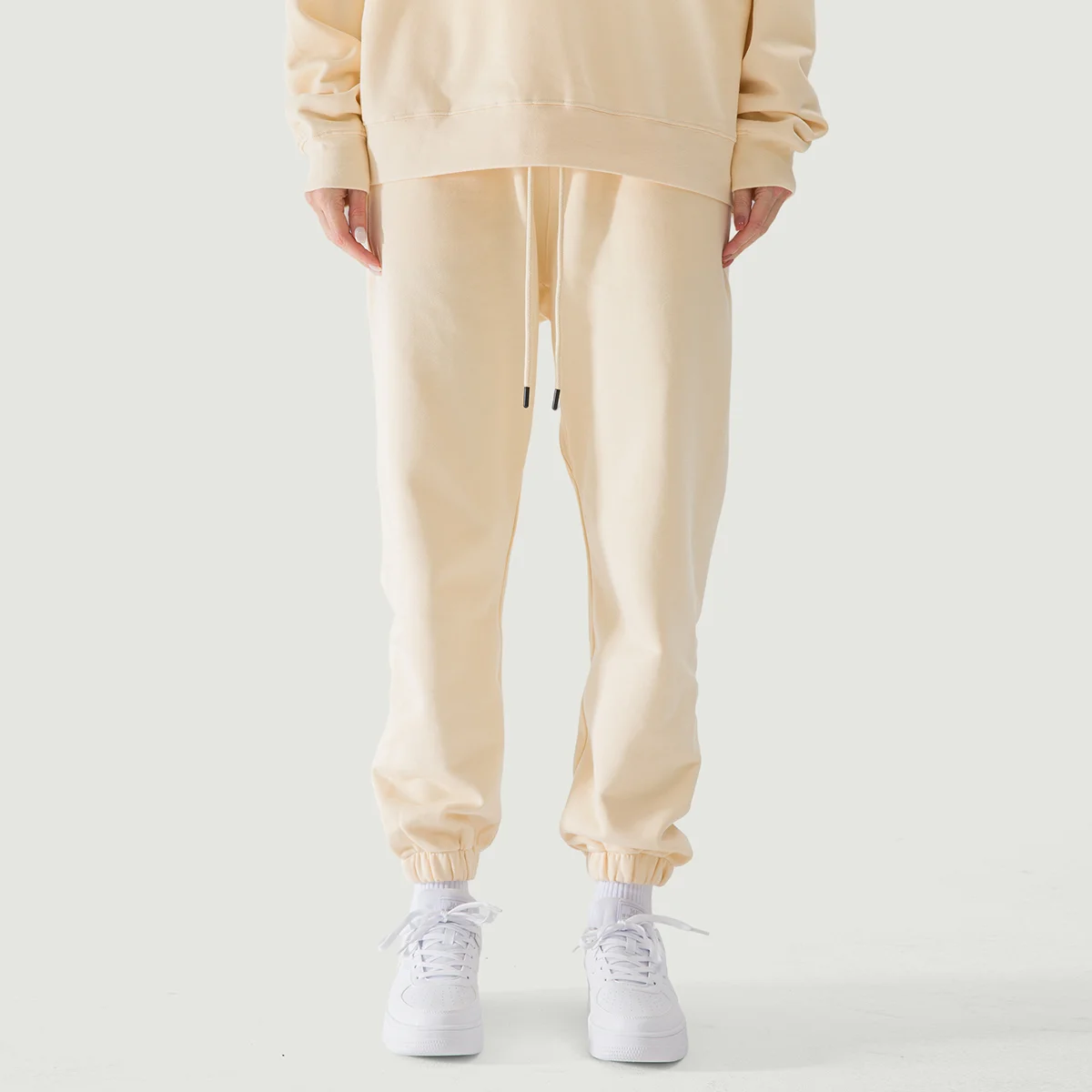 380GSM Unisex Heavyweight Brushed Fleece Sweatpants - main image