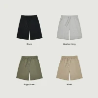 370GSM Unisex Casual Sweat Shorts - thumbnail image 4