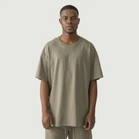 240GSM Unisex Oversized T-shirt - thumbnail image 1