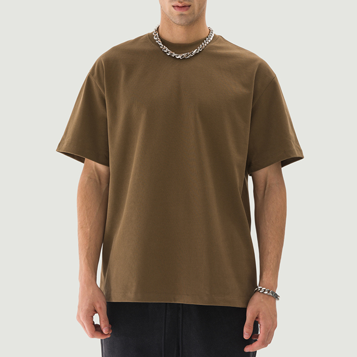 425GSM Unisex Oversized Crew Neck T-shirt