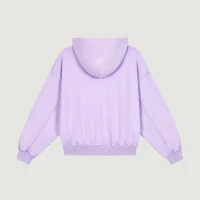 420GSM Unisex Snap Collar Snow Wash Hoodie - VoteCustom Edition - thumbnail image 2