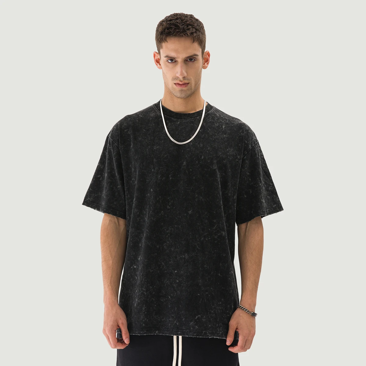 260GSM Unisex Snow Wash T-shirt - main image