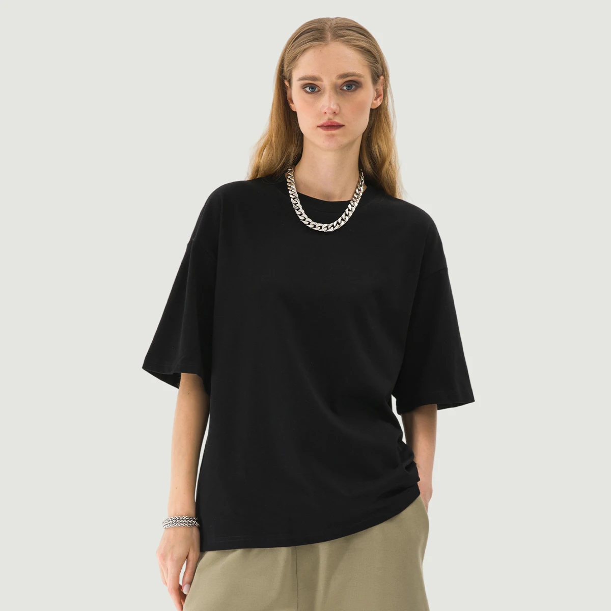 240GSM Unisex Boxy T-shirt - main image