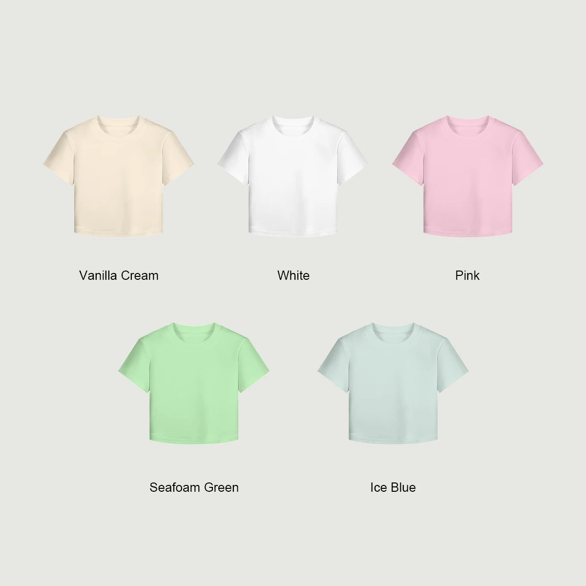 230GSM Women's Baby Tees - thumbnail image 3