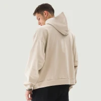380GSM Unisex Sun Faded Ripped Pocket Hoodie - thumbnail image 2