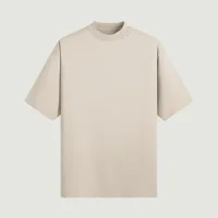 260GSM Unisex Oversized Sun Faded Distressed T-shirt - thumbnail image 1