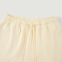 380GSM Unisex Oversized Brushed Fleece Sweat Shorts - thumbnail image 4