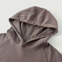380GSM Unisex Oversized Washed Sleeveless Hoodie - thumbnail image 5