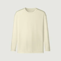290GSM Unisex Reverse Seam Washed Long Sleeve T-shirt - thumbnail image 1