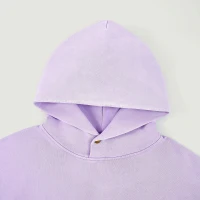 420GSM Unisex Snap Collar Snow Wash Hoodie - VoteCustom Edition - thumbnail image 4