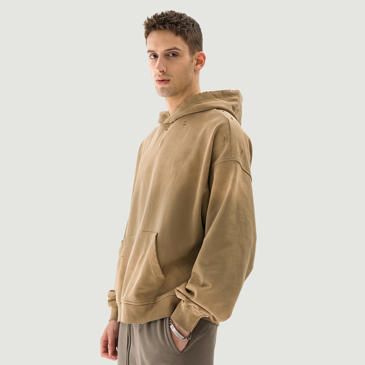 Unisex Sun Faded Distressed Hoodie | PODpartner