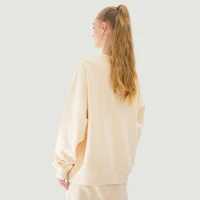 380GSM Unisex Heavyweight Brushed Fleece Sweatshirt - thumbnail image 2