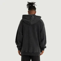 440GSM Unisex Super Heavyweight Oversized Retro Hoodie - thumbnail image 2