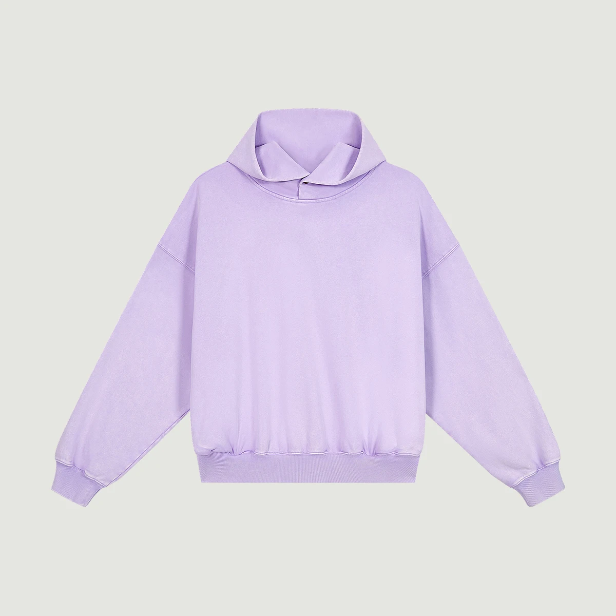 420GSM Unisex Snap Collar Snow Wash Hoodie - VoteCustom Edition - main image