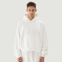 420GSM Unisex Classic Boxy Hoodie - thumbnail image 1