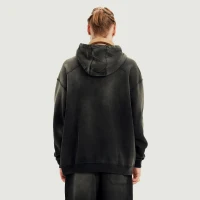400GSM Unisex Super Heavyweight Sun Faded Hoodie - thumbnail image 2
