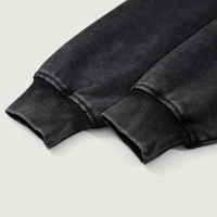 440GSM Unisex Snow Wash Full-zip Hoodie - thumbnail image 4