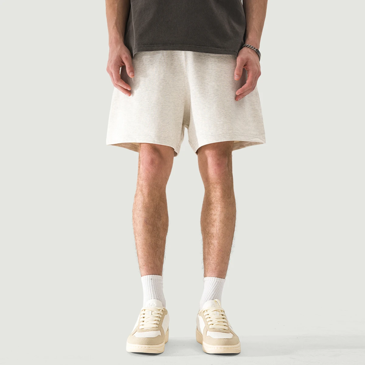 425GSM Unisex Oversized Sweat Shorts - main image