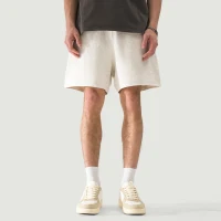 425GSM Unisex Oversized Sweat Shorts - thumbnail image 1