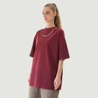 260GSM Unisex Oversized Sun Faded Distressed T-shirt - thumbnail image 3