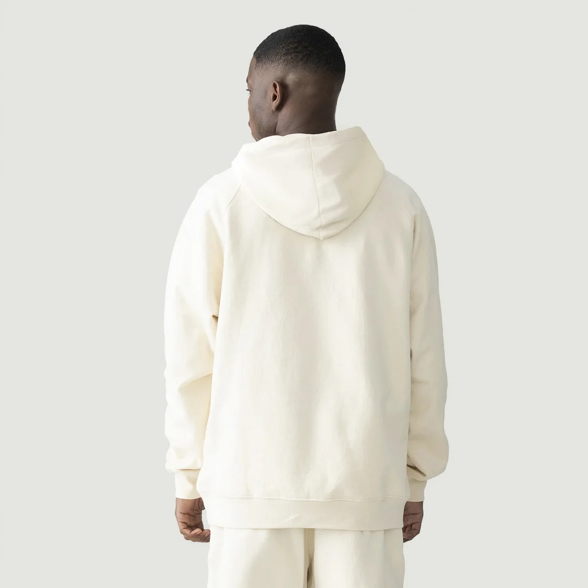 380GSM Unisex Fleece-lined Hoodie - thumbnail image 2