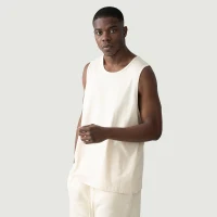 240GSM Unisex Longline Loose Tank - thumbnail image 3