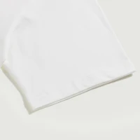 260GSM Unisex Raw Hem T-shirt - thumbnail image 5