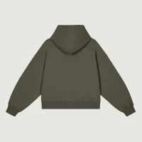 380GSM Unisex Fleece-lined Boxy Hoodie - thumbnail image 2