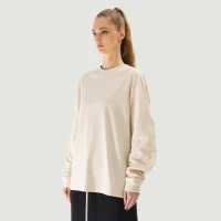 240GSM Unisex Crew Neck Loose Long Sleeve - thumbnail image 3