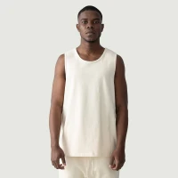 240GSM Unisex Longline Loose Tank - thumbnail image 1