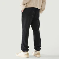 420GSM Unisex Super Heavyweight Washed Baggy Sweatpants - thumbnail image 2