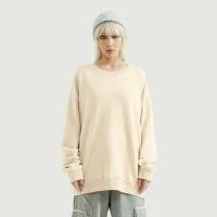 370GSM Unisex Heavyweight Oversized Sweatshirt - thumbnail image 1
