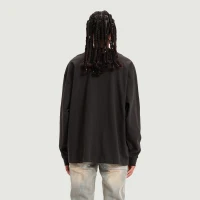 240GSM Unisex Crew Neck Loose Long Sleeve - thumbnail image 2