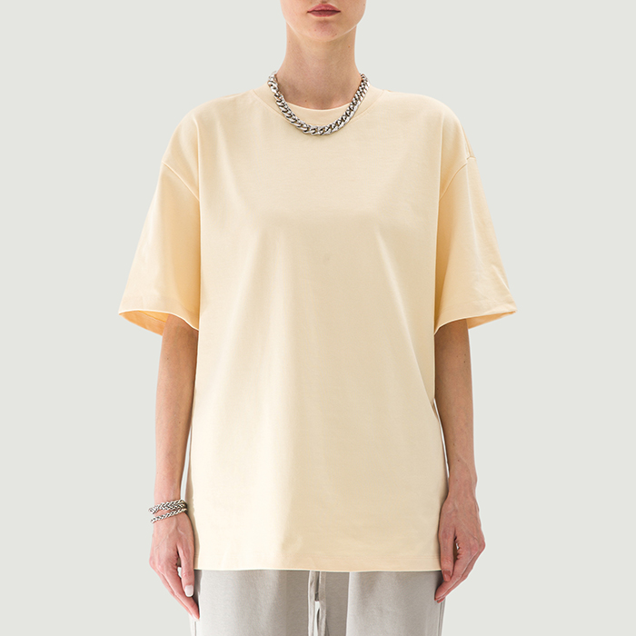 425GSM Unisex Oversized Crew Neck T-shirt